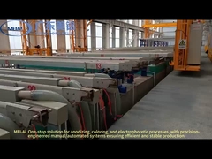 6061/6063 合金アルミニウムのアノジス装置