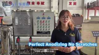 陽極酸化処理ライン設備 -RO-純水設備