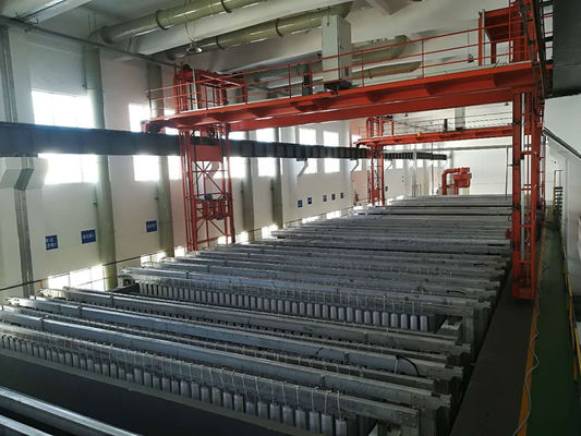 品質  1000 Ton Manual Anodizing Production Line 10µM - 12µM Micron 工場