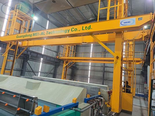 お買い得 2000T/M Green and Efficient Aluminum Anodizing Line for 6063 6061 7075 Alloys オンライン