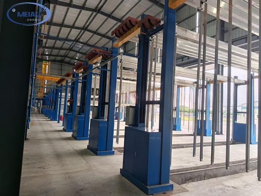お買い得 Customized Design Horizontal Anodizing Line Equipment for Construction Aluminum Profiles Compatible with Max. Workpiece Size 8500 オンライン