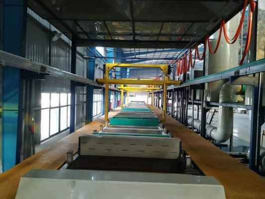 小さい工作物によって自動化される陽極酸化ライン着色の処置プロセス