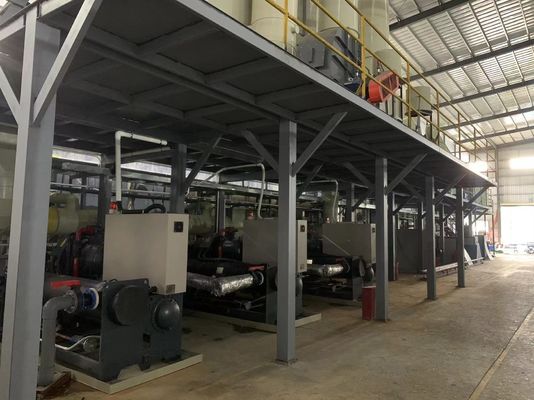 小さい工作物によって自動化される陽極酸化ライン着色の処置プロセス