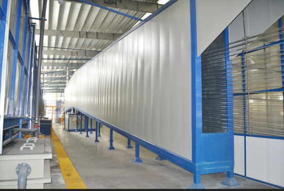 噴霧の縦の粉のコーティング ライン自動1200T/月出力