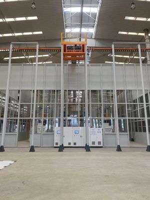 自動化された産業粉のコーティング ライン垂直アルミニウム プロフィール