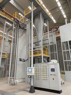 自動化された産業粉のコーティング ライン垂直アルミニウム プロフィール