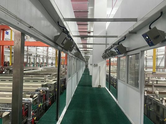 お買い得 Semi-Automatic Anodizing Production Line with 2,500 T/M Capacity, Modular Design, and RoHS and REACH Compliance オンライン