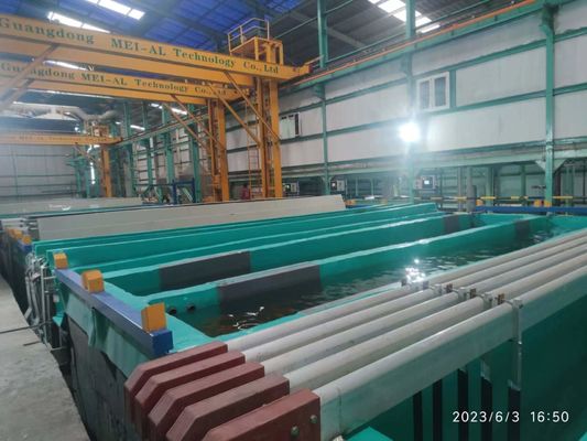 950T/月 手動水平酸化ライン設備 8000*幅*3500