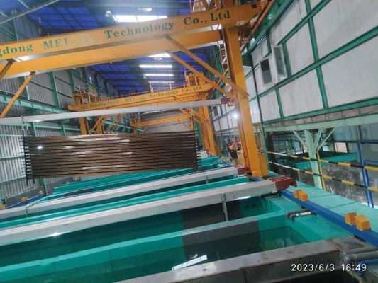 950T/月 手動水平酸化ライン設備 8000*幅*3500