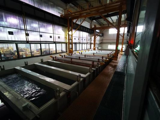 自動陽極酸化の生産ライン処置プロセス650T/月は出力した