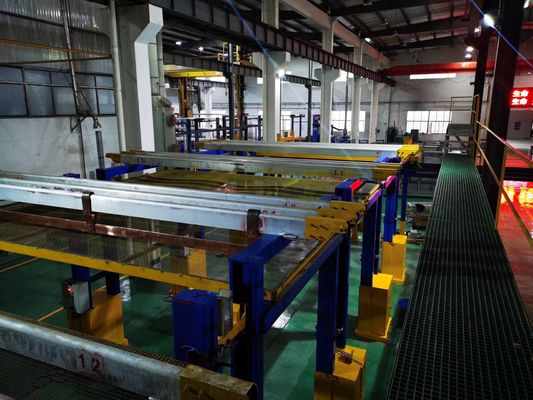 自動陽極酸化の生産ライン処置プロセス650T/月は出力した