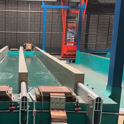 良い値段 3000T / M 半自動アノダイスング生産ライン 8-12μm オンライン