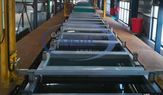 良い値段 900T/月 アルミアンロジング生産ライン 1-25umアンロジングフィルム厚さ オンライン