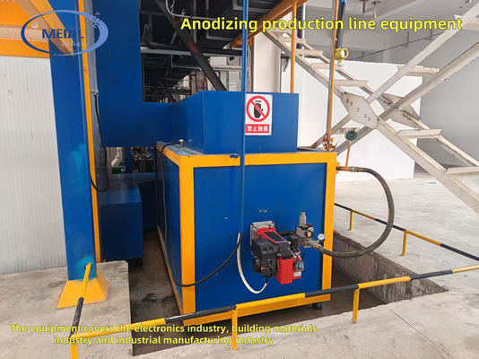 エネルギー効率の良い乾燥システムを持つ 高容量アルミニウムアノジスライン