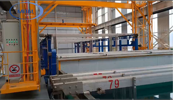 良い値段 アルミプロファイルの容量500t省エネカスタマイズ可能なアノジス生産ライン オンライン