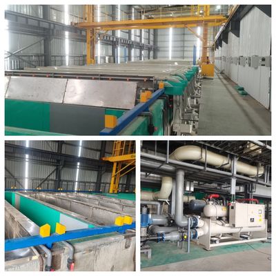 良い値段 2000T/M 高級アルミプロファイルのアノジス生産ライン オンライン