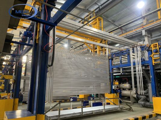 お買い得 6063・6061アルミニウム用、カスタマイズ設計対応、プロフェッショナル向け年間2000トン能力アルミニウム陽極酸化生産ライン オンライン