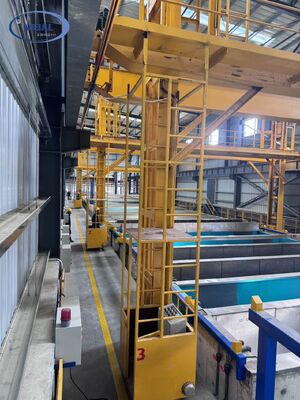 お買い得 高容量100-3000T/M 6063 6061 7075アルミニウム合金用陽極酸化生産ライン（統合制御システム付き） オンライン