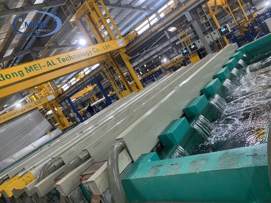 お買い得 月産200トン 遠隔監視付き酸化生産ライン、陽極酸化膜厚8-12μm オンライン