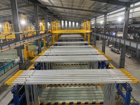 お買い得 月産200トン 遠隔監視・制御付き酸化生産ライン、陽極酸化膜厚10-25μm オンライン