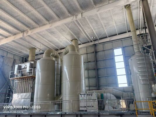 お買い得 腐食耐性のあるPP三酸霧湿洗浄システム,二段階のスプレーと浄化効率95%以上 オンライン