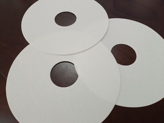 お買い得 Acid-Resistant Stack Filter Ring Filter Paper with Center Hole for Anodizing Tank Customizable Outer Diameter オンライン